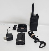 Motorola RMU2040 Two-Way Radio w/ Charger & Earpiece - $123.49