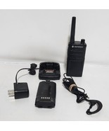 Motorola RMU2040 Two-Way Radio w/ Charger &amp; Earpiece - £96.70 GBP