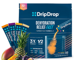 Dripdrop Hydration - Electrolyte Powder Packets - Mango, Acai, Passion F... - £46.79 GBP