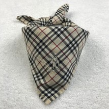 Vintage Burberry Bandana, Handkerchief, Neckerchief, Pocket Squares, Face Mask,  - £60.64 GBP