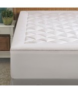 Hypoallergenic Allergen Barrier Down Alternative Fill King Mattress Pad - $64.50 CAD