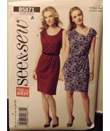 Butterick See &amp; Sew women&#39;s dress pattern B5871 NEW - $8.74 CAD
