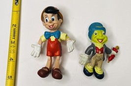 Disney Pinocchio Jiminy Cricket Bendable Figures Just Toys Vintage 4” - $8.79