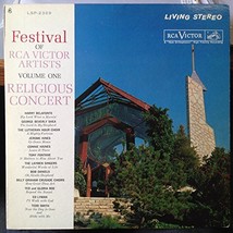 Festival Of Rca Victor Artist Vol One Religious Concert Vinyl Record [Vinyl] Fes - £3.55 GBP