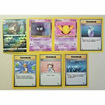 1999-2017 Pokemon lot of 7 cards. raticate, gastly, drowzee, trainer PB114 - £10.15 GBP