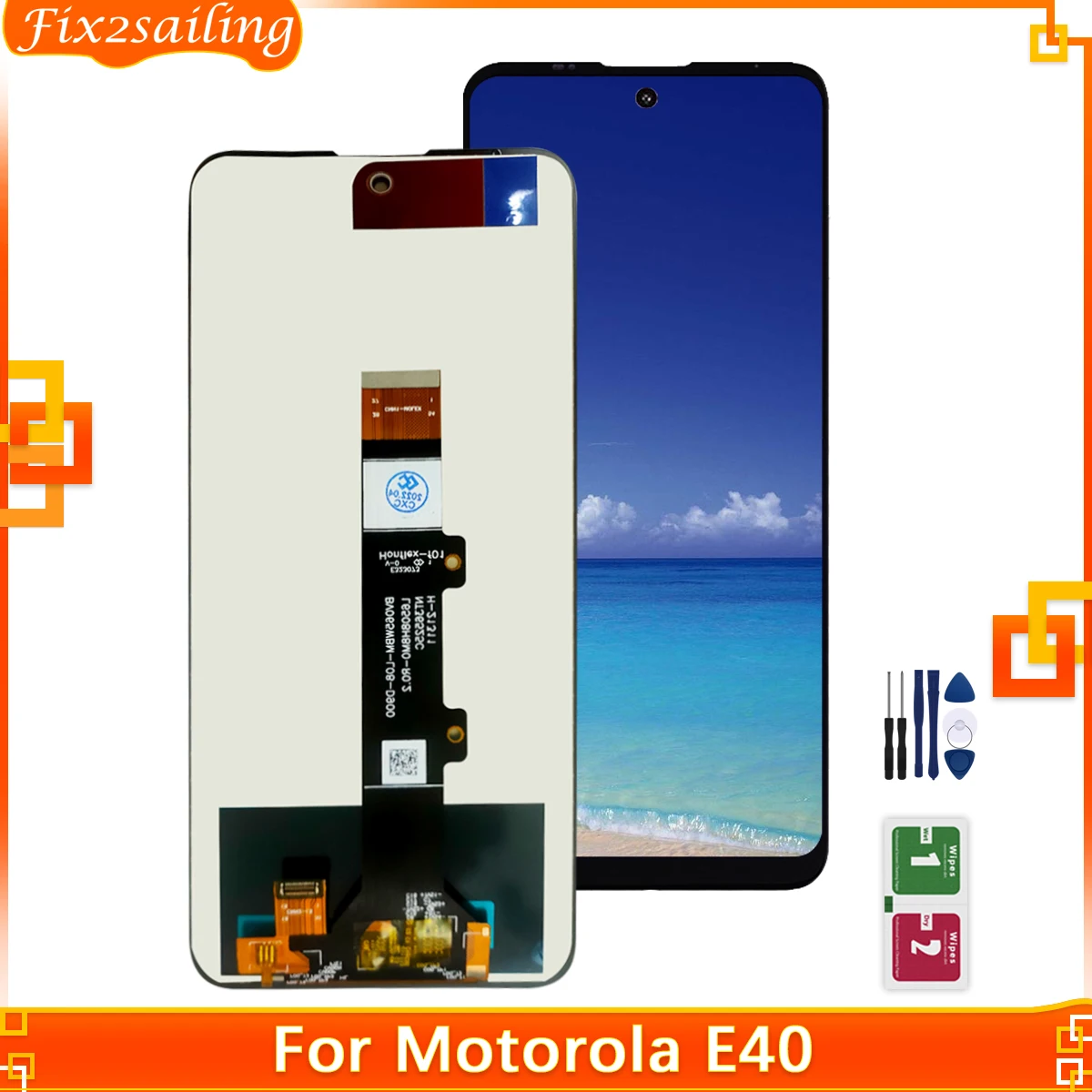 6.5&quot; For Motorola Moto E40 XT2159-3 XT2159-4 LCD Display Touch Screen Digitizer  - $187.52