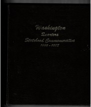 The World Coin Library Of Washington State QUARTERS/S &amp; D Unc. COMPLETE/LEATHER - £39.95 GBP