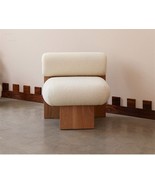 Minimalist Designer Acent Chair Japanese Wabi Sabi Floor Lounge Chair In... - $1,366.66 CAD