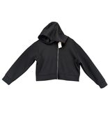 NWT A New Day Full Zip Cropped Hoodie Jacket Women&#39;s L Boxy Athleisure S... - $35.00 CAD