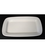 Oneida Culinaria A la Mode Ivory Oblong Bread Tray ~ 13.25&quot; x 7.5&quot; - £41.52 GBP