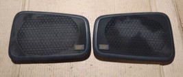 97-01 PRELUDE OEM rear shelf speaker covers GRILL GRILLS SET BLACK BB6 - $38.22