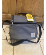 New Carhartt Fully Insulated 12 Can Two Compartment Lunch Cooler Gray, W... - $586.35 MXN