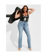 Torrid Pleather Bodysuit Rich Black Medium 00 NEW - $82.06 CAD