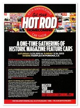 Hot Rod Homecoming Car Show Ponoma CA 2013 Full-Page Print Magazine Ad - £7.75 GBP
