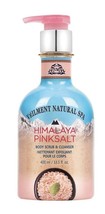 Avon Veilment Natural Spa Himalayan Pink Salt Body Scrub &amp; Cleanser - £16.24 GBP