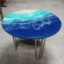 Epoxy Table, Dining Table, Ocean Wave Countertop, River Table, Restaurant Decors - £250.00 GBP+
