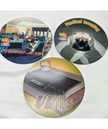 Lot of (3) 1970s Science Technology Circle Cardboard Collectables With F... - €8,45 EUR
