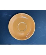 Homer Laughlin Fiesta Tangerine Saucer 6” Made in USA, Retired Color - $188.12 MXN