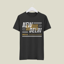 New-Delhi Unisex Black T-Shirt - £18.11 GBP