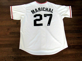 JUAN MARICHAL HOF 83 SAN FRANCISCO GIANTS SIGNED AUTO FLAG PATCH JERSEY ... - £272.55 GBP