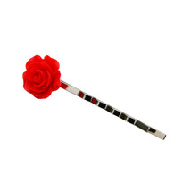 Rose Bobby Hair Pin - 16 Color Choices! - $64.30 MXN