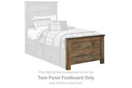 Trinell - Brown - Twin Panel Footboard - $93.00