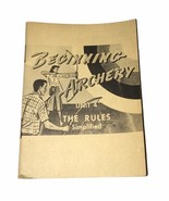 Vintage 1948 The Athletic Institute Keep Fit Beginning Archery Booklet U... - €9,68 EUR