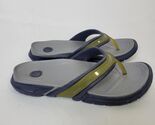 Crocs Sandals Unisex M6 W8 Flip Flop Thong Gray Blue Green Slip On Comfo... - $18.80