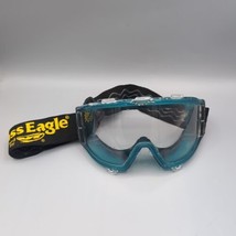 Brass Eagle Jt Elite OG Turquoise Blue Frames + lens &amp; Strap Goggle Mask... - £75.33 GBP