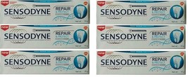 Sensodyne Repair and Protect Toothpaste With NovaMin - 70g (Pack Of 6) - $30.53