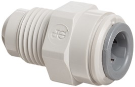 John Guest Acetal Copolymer Tube Fitting, Straight Adaptor, 3/8&quot; Tube OD... - £26.51 GBP+