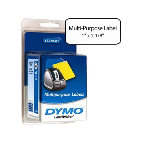 Dymo 1738541 WHITE MULTI-PURPOSE LABEL, 1 X 2-1/8 - $47.12