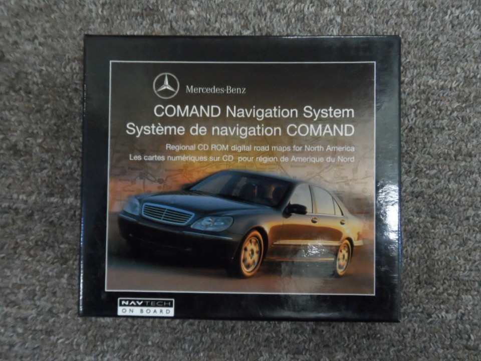 2002 Mercedes Comand Nav North Central System Digital Road CD Card #3 * ... - $13.26