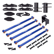 Universal Weld On Parallel 4 Link Suspension Kit Pan Hard Bar For Car Air Ride - £129.82 GBP