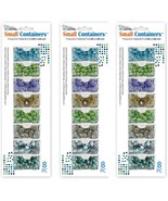 Elizabeth Ward Bead Storage Solutions 8 Piece Craft Organizing Storage  - $51.77