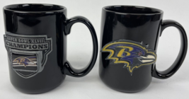 2 x Great American Product, NFL Baltimore Ravens 15oz Coffee Mug(s) Ceramic SB - £21.74 GBP