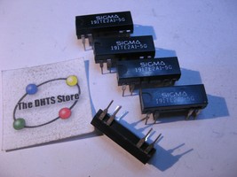 Lot of 5 Sigma 191TE2A1-5G 5VDC Coil DIP Reed Relay Switch 5V - NOS - $9.49
