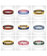 Reversible NHL Team Mascots Bracelet Elastic Stretch Bracelet NHL Wristband - $16.46 CAD