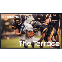 Samsung The Terrace QN75LST7T 75&quot; 4 QLED Smart TV - Titan Black - $7,854.99