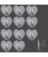 TocTen Adhesive Hooks 12 Pack Heavy Duty Clear Waterproof 30lb Max Load - €3,21 EUR TocTen Adhesive Hooks 12 Pack Heavy Duty Clear Waterproof 30lb Max Load - €3,21 EUR
