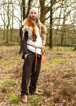  Medieval Drawstring Pants – Brown Cotton, LARP &amp; Festival Ready - $49.99