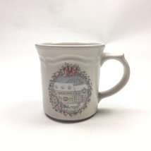 Pfaltzgraff USA Tea Rose Holiday Christmas General Store Snow Horse Sled Mug - £8.30 GBP