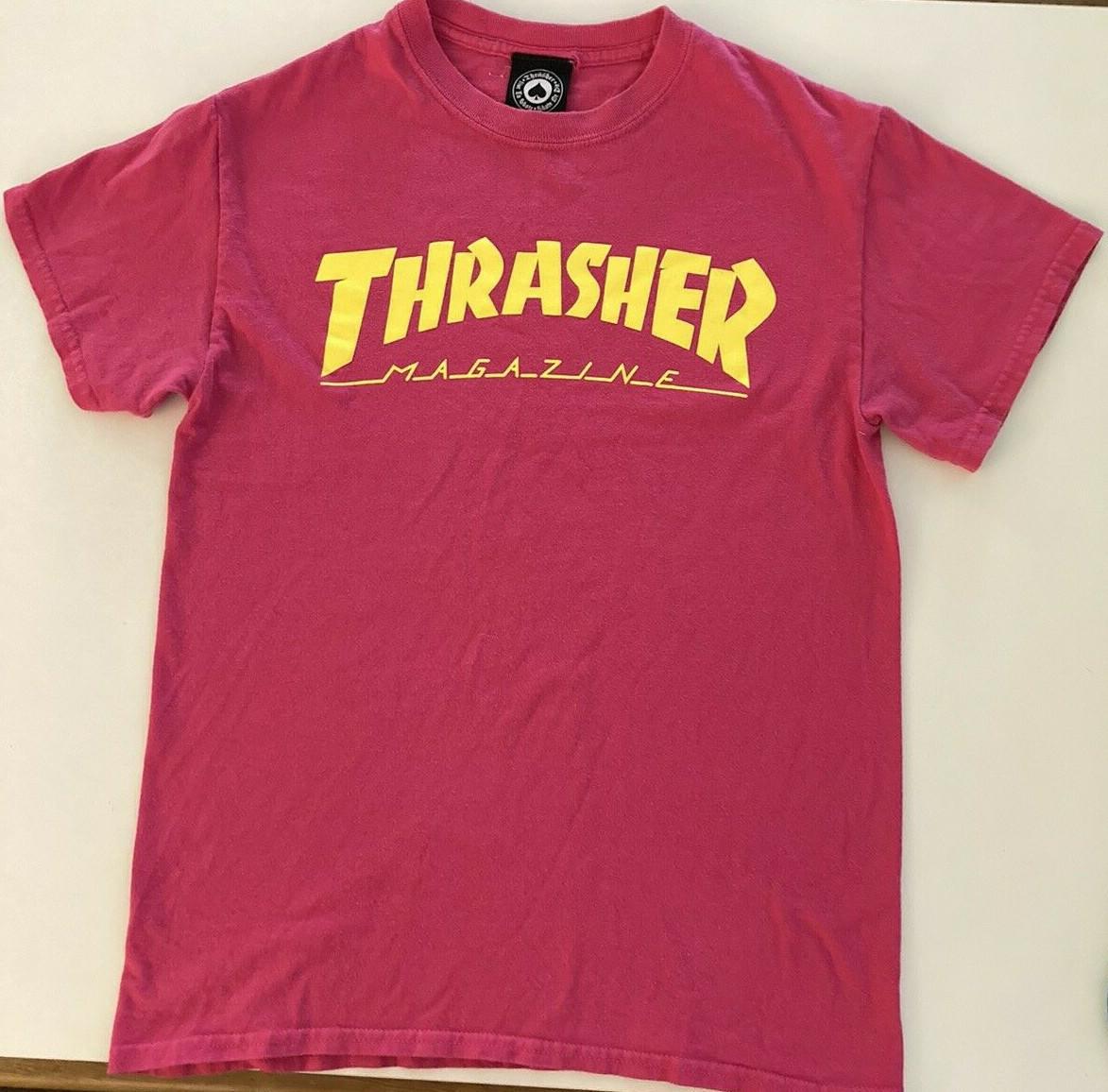 Thrasher Skateboard Magazine Pink T-Shirt Women’s Size Small  - $11.00