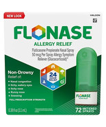 Flonase Allergy Relief 72 Sprays ~ Exp 2025 - 2027 *Box Damaged* - $222.62 MXN