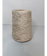 Silk City Fibers Rayon Cone Yarn Chenille Luxury 1300 YPP Cone SAND 1lb ... - $26.18