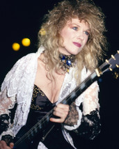 heart Nancy Wilson busty sexy on stage with guitar 16x20 Canvas Giclee - £55.81 GBP