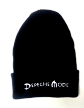 Depeche Mode BEANIE HAT Embroidered 90s New Wave Electronic Depeche Mode... - £9.54 GBP