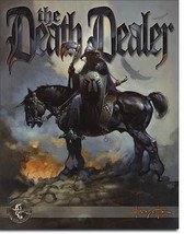 Frazetta Death Dealer Black Knight Black Horse Warrior Fighter Metal Sign - $19.95