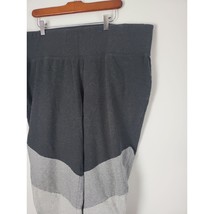 Lane Bryant Livi Capri Leggings 26/28 Womens Plus Size Color Block Grey ... - £16.00 GBP