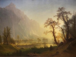 Sunrise, Yosemite Valley by Albert Bierstadt as Giclee Art Print + Ships Free - £31.17 GBP+